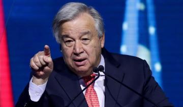 Le secrétaire général de l’ONU, Guterres: «Les enjeux mondiaux ne pourraient être plus importants»