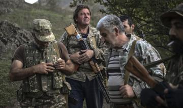 Karabakh: des villageois armés en rempart d'un col stratégique