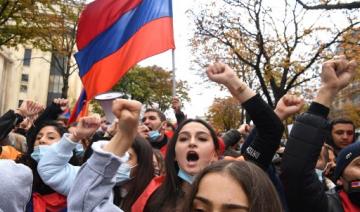 Manifestation des Arméniens de France pour demander la «reconnaissance» de l'indépendance du Nagorny Karabakh