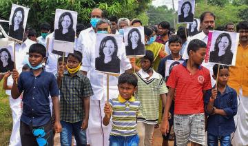En Inde, pétards et prières pour saluer l'élection historique de Kamala Harris