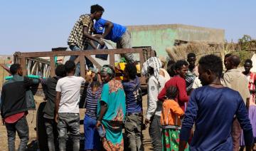 La faim tenaille les Ethiopiens fuyant au Soudan voisin
