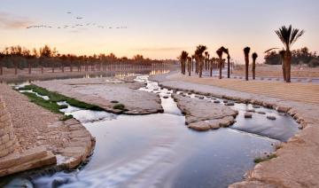 Les Saoudiens découvrent la magie de Wadi Hanifa en hiver 