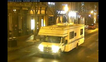 Un camping-car explose à Nashville après un mystérieux compte à rebours