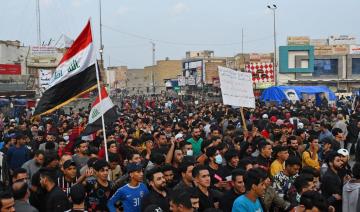 Des milliers d’irakiens dans la rue pour protester contre la mort de manifestants