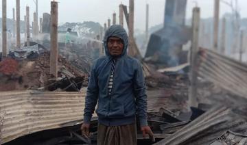 Bangladesh : un incendie ravage un camp de Rohingyas, 2 000 personnes sans abri