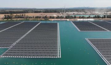 EDF lance sa première centrale solaire flottante en France 
