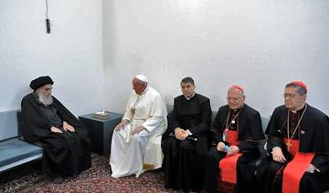 L'ayatollah Sistani au pape: les chrétiens d'Irak doivent vivre «en paix» 