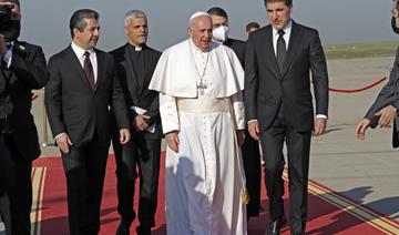 Le pape à la rencontre des chrétiens du nord de l'Irak ravagé par l'EI