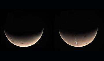 Un curieux nuage martien de 1 800 km de long livre ses secrets