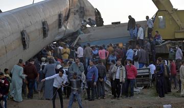 Egypte: au moins 32 morts dans la collision de deux trains de passagers