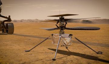 Vol sur Mars: l'hélicoptère Ingenuity est au sol 