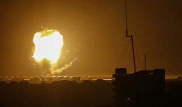 Frappes israéliennes sur Gaza après un nouveau tir de roquette vers Israël 