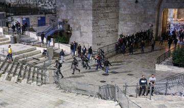 Affrontements entre la police israélienne et des manifestants palestiniens à Jérusalem