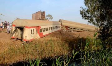 Près de 100 personnes blessées après le déraillement d'un train en Égypte