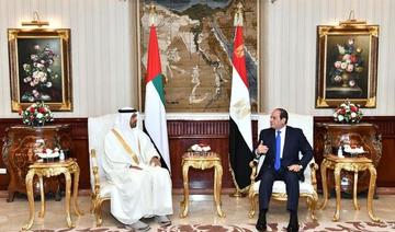 Le président égyptien El-Sisi rencontre le prince héritier d’Abou Dhabi au Caire