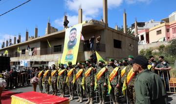Liban: funérailles d'un membre du Hezbollah tué par des tirs israéliens à la frontière
