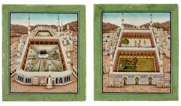 Sotheby's met en vente des tableaux rares de La Mecque et de Médine 