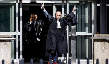Le Tribunal spécial pour le Liban (TSL) soutenu par l'ONU à Leidschendam le 18 août 2020, après le verdict attendu sur le meurtre en 2005 de l'ancien Premier ministre libanais Rafic Hariri. (Koen Van WEEL / ANP / AFP)