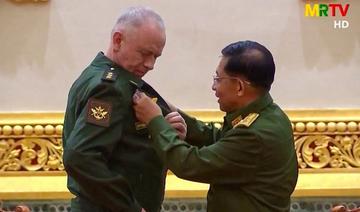 Le chef de la junte remercie Moscou pour le renforcement de l'armée birmane