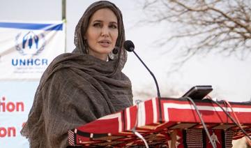 Angelina Jolie soutient des réfugiés maliens au Burkina