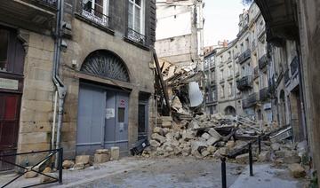 Deux immeubles s'effondrent à Bordeaux, trois blessés dont un grave 