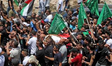  Cisjordanie: funérailles d'un militant palestinien mort en détention