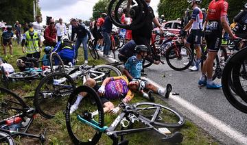 Tour de France: la spectatrice à la pancarte en garde à vue, selon une source proche de l'enquête
