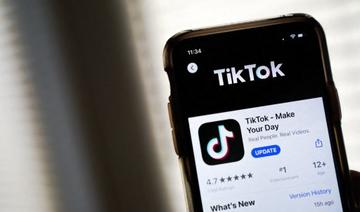 La page de téléchargement de l'application TikTok affichée sur un iPhone d'Apple le 7 août 2020 à Washington, DC (Photo, AFP)