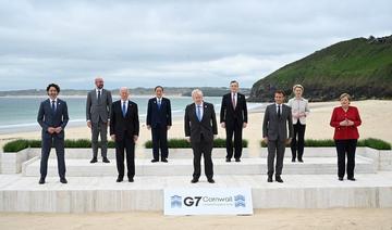 Les dirigeants du G7 réunis  pour la première fois en près de deux ans, à Carbis Bay, en Cornouailles (Photo, AFP)