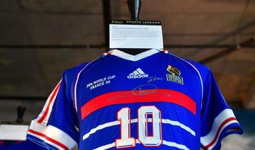 Un maillot de Zidane pour France-Brésil 98 vendu à plus de 100 000 dollars aux enchères
