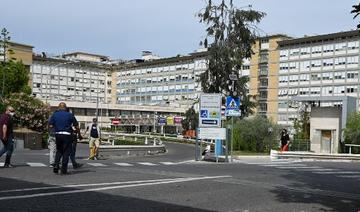 Une vue de l'hôpital Policlinico A. Gemelli de Rome, où le pape François est arrivé en début d'après-midi pour subir une intervention chirurgicale le 4 juillet 2021 (Photo, AFP)