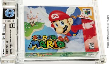 Une cartouche Super Mario 64 vendue $1,56 million, nouveau record pour un jeu vidéo