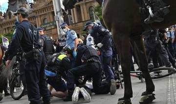 Australie: manifestations anti-confinement, affrontements avec la police à Sydney 