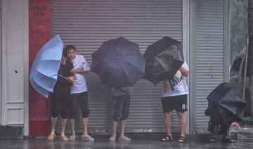L'est de la Chine balayé par le typhon In-Fa, les transports interrompus
