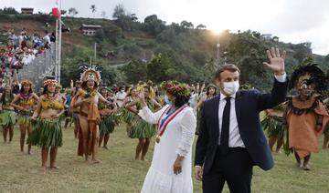Macron, premier président à visiter les Marquises, candidates à l'Unesco