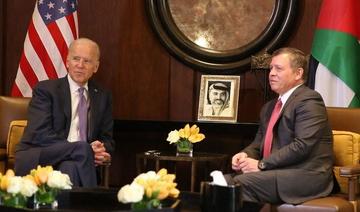 Le président américain Joe Biden recevra le roi Abdallah II de Jordanie à Washington le 19 juillet (Photo, AFP)