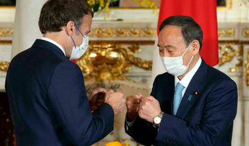 Emmanuel Macron reçu à Tokyo par le Premier ministre japonais
