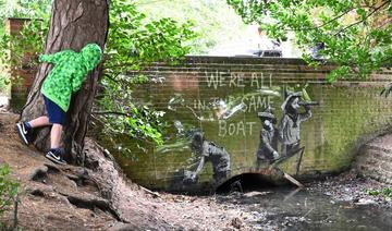 Banksy revendique de nouvelles œuvres apparues sur des murs anglais