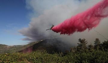 Des maisons près de Jérusalem évacuées suite à un immense incendie 