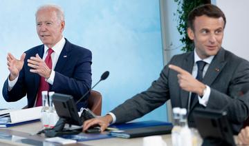 Sous-marins: Macron et Biden promettent de restaurer «la confiance»