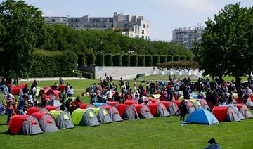 Paris: Le camp de migrants devant la préfecture d'Ile-de-France évacué