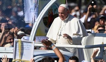 Antisémitisme en Europe: «une mèche qui doit être éteinte», prévient le pape à Budapest