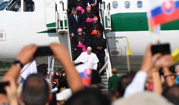 Slovaquie: arrivée du pape François pour une visite de quatre jours