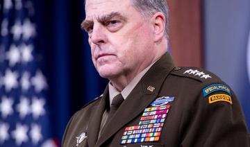 Le chef d'état-major américain, le général Mark Milley (Photo, AFP)