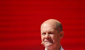 Le ministre des Finances et vice-chancelier social-démocrate Olaf Scholz, lors d'un rassemblement à Munich, dans le sud de l'Allemagne, le 18 septembre 2021 (Photo, AFP)