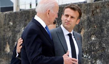 Le président américain Joe Biden et le président français Emmanuel Macron lors du sommet du G7 à Carbis Bay, Cornwall, le 11 juin 2021 (Photo, AFP)