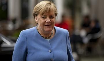 La chancelière allemande Angela Merkel arrive pour assister à la réception annuelle des évêques allemands à Berlin, le 27 septembre 2021 (Photo, AFP)