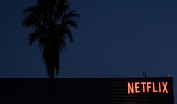 Le logo Netflix visible  à Hollywood, en Californie, le 4 février 2021 (Photo, AFP) 