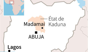 Localisation du village de Madamai, dans l'Etat de Kaduna, au Nigeria (Photo, AFP)