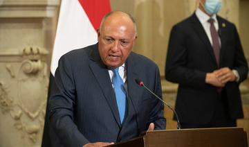 Le ministre égyptien des AE souligne la nécessité de raviver les négociations sur la Palestine